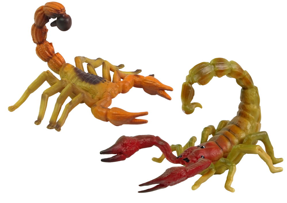 Set of 2 Figures Desert Scorpion  Animals of the World Series