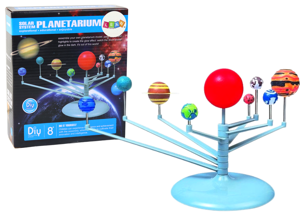 Set of Creative Planets for assembly and painting