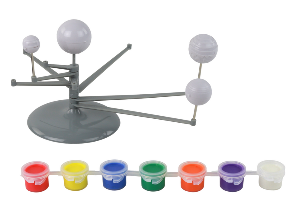 Set of Creative Planets for assembly and painting