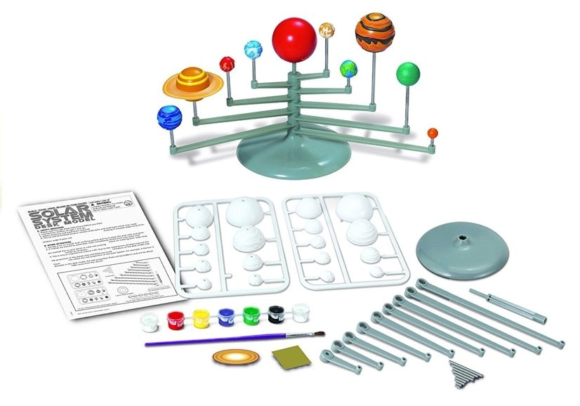 Set of Creative Planets for assembly and painting