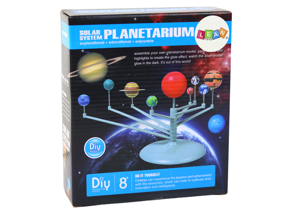 Set of Creative Planets for assembly and painting