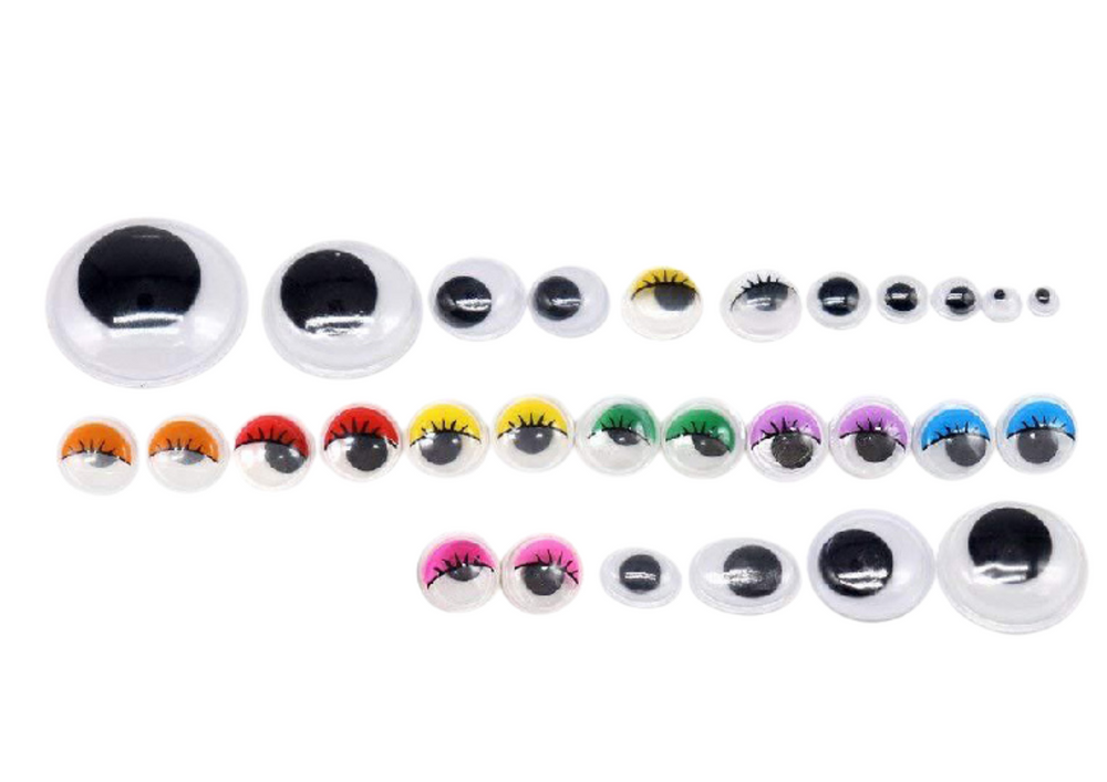 Set of Self-Adhesive Eyelets Movable Colorful Organizer 750 pcs.