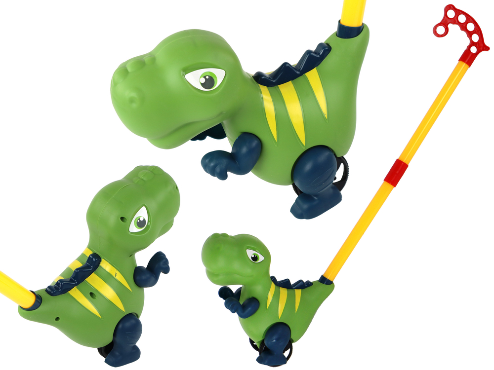 T-Rex Pusher Toy Dinosaur On A Stick First Steps