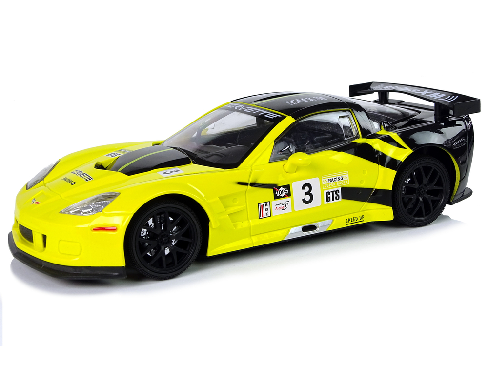 Машина на радиоуправлении Corvette C6.R Yellow