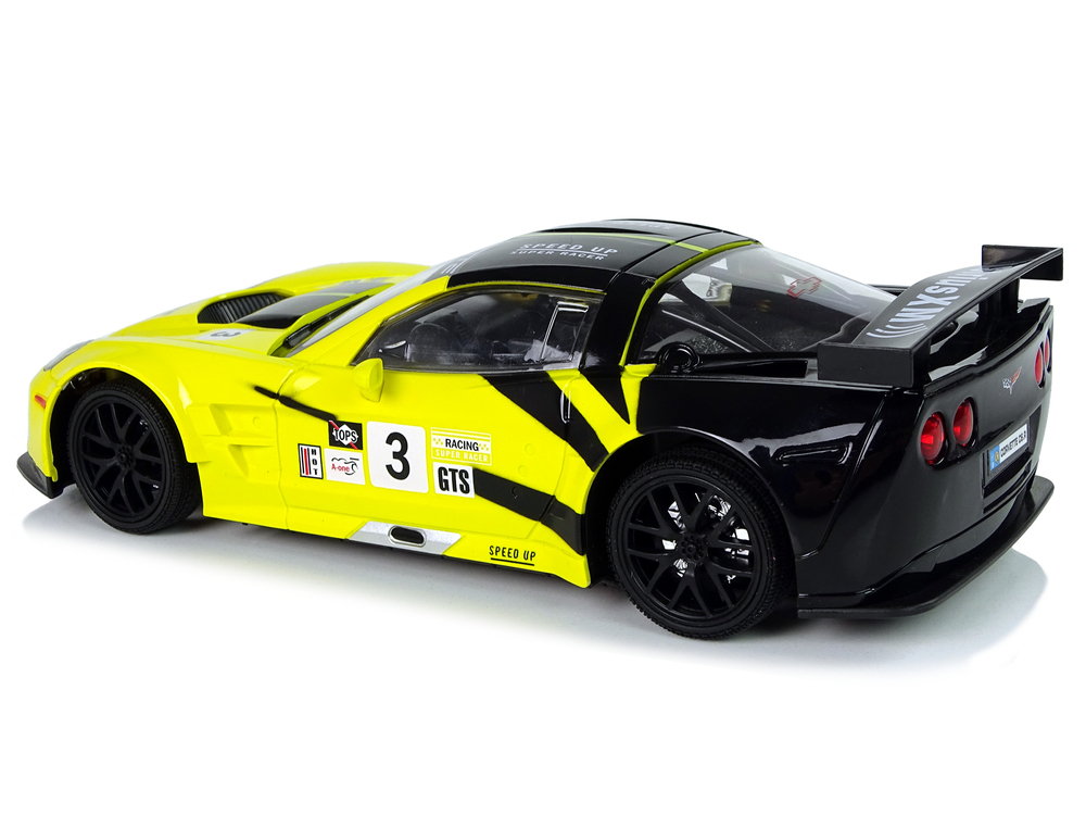 Машина на радиоуправлении Corvette C6.R Yellow