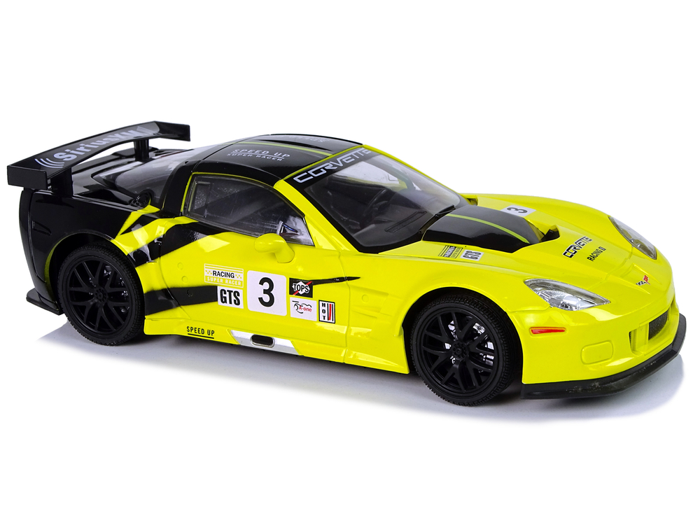 Машина на радиоуправлении Corvette C6.R Yellow