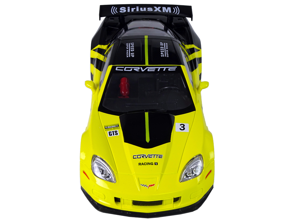 Машина на радиоуправлении Corvette C6.R Yellow