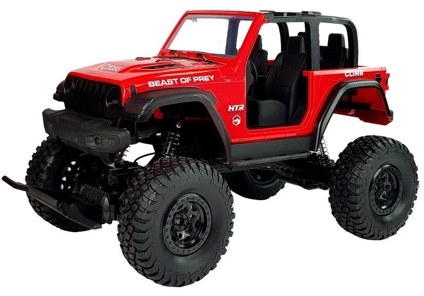 Машина на радиоуправлении Jeep Terrain Car Red