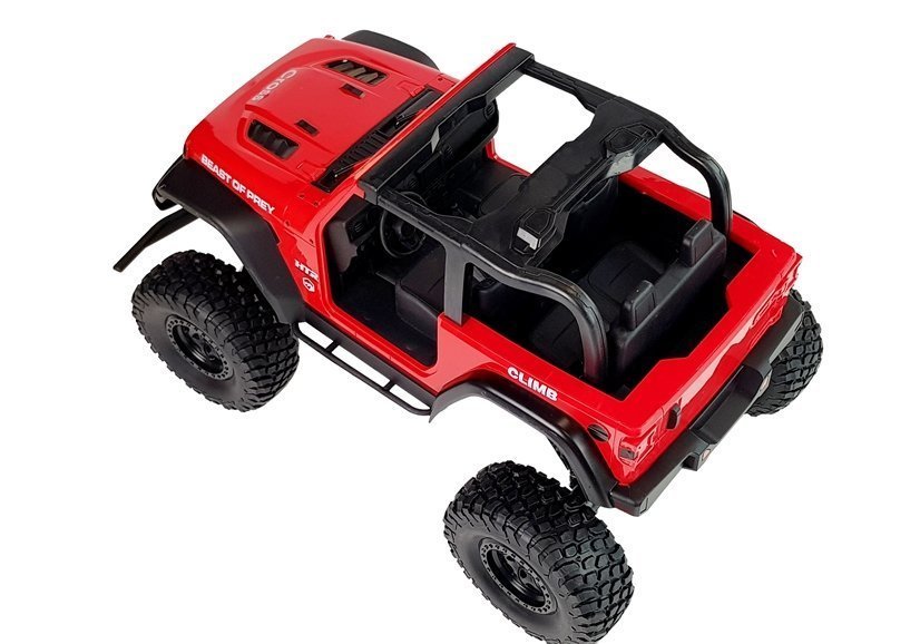 Машина на радиоуправлении Jeep Terrain Car Red