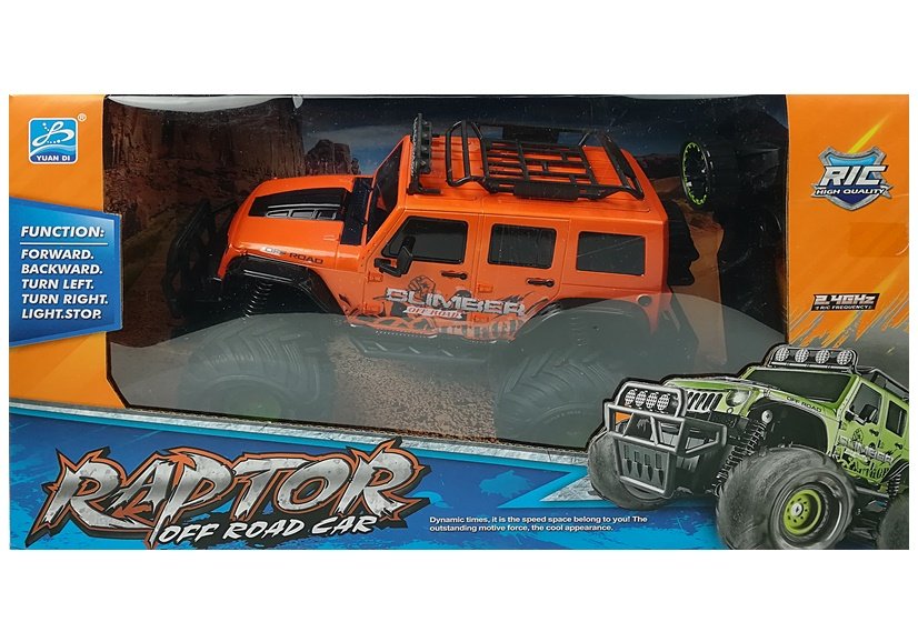 Машина на радиоуправлении Off-road Jeep Orange