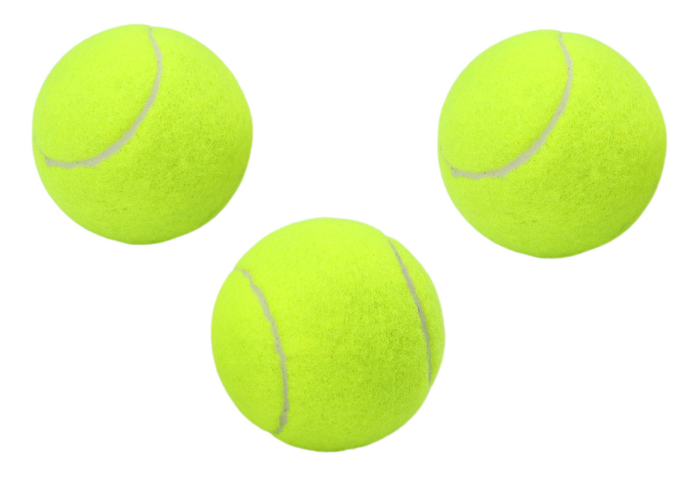 Tennis Balls Yellow Tennis Ball Set of 3 pcs.