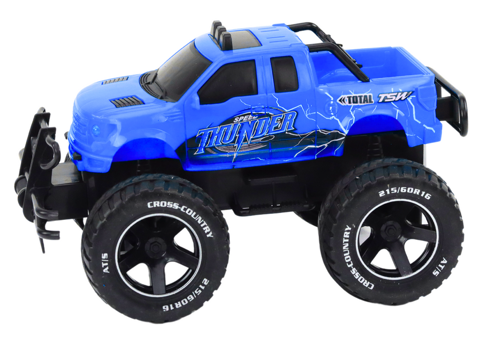 Toy Car Remote Controlled Off-Road Car RC 1:18 Blue