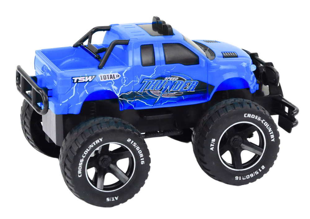 Toy Car Remote Controlled Off-Road Car RC 1:18 Blue