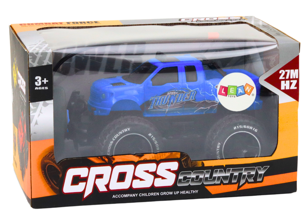 Toy Car Remote Controlled Off-Road Car RC 1:18 Blue