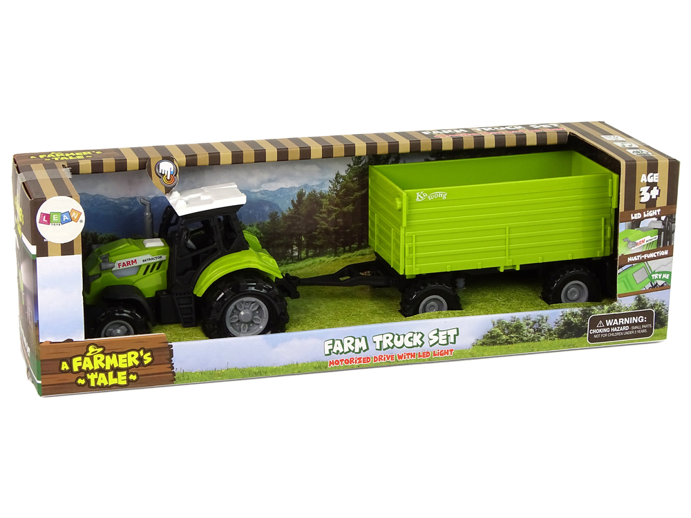 Tractor with Trailer Green Farm