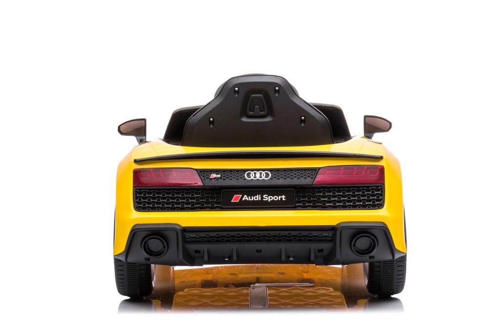 Vienvietīgs elektromobilis Audi R8 Lift A300 Yellow