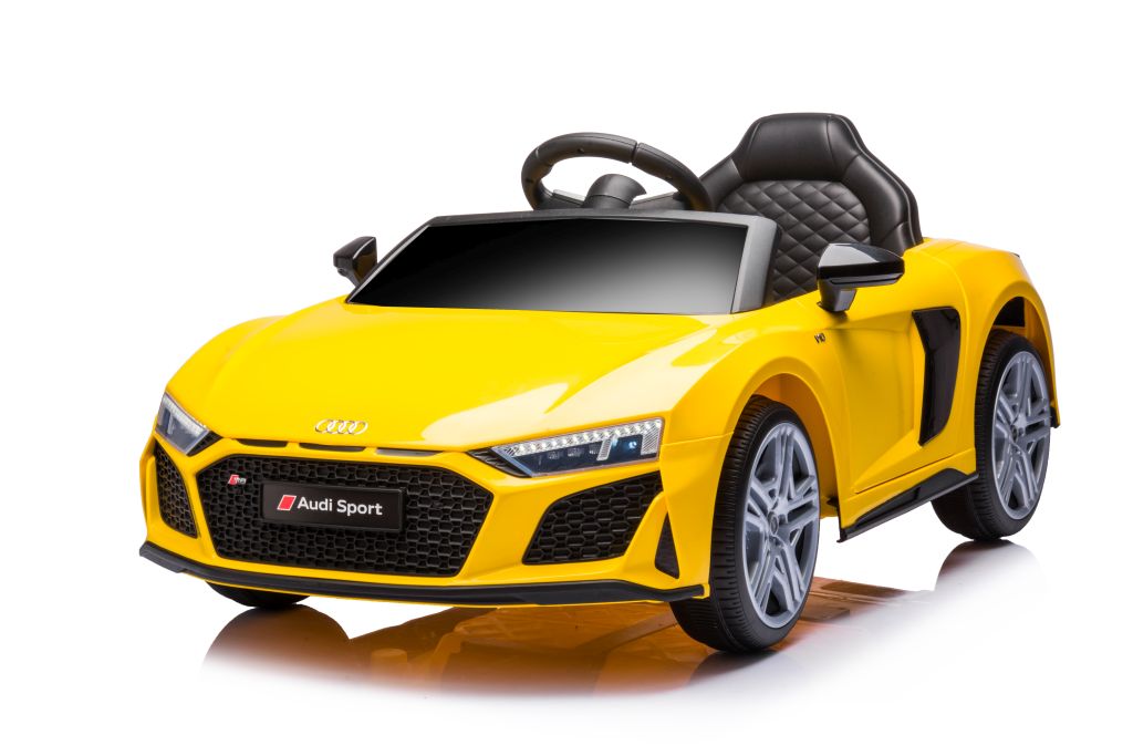 Vienvietīgs elektromobilis Audi R8 Lift A300 Yellow