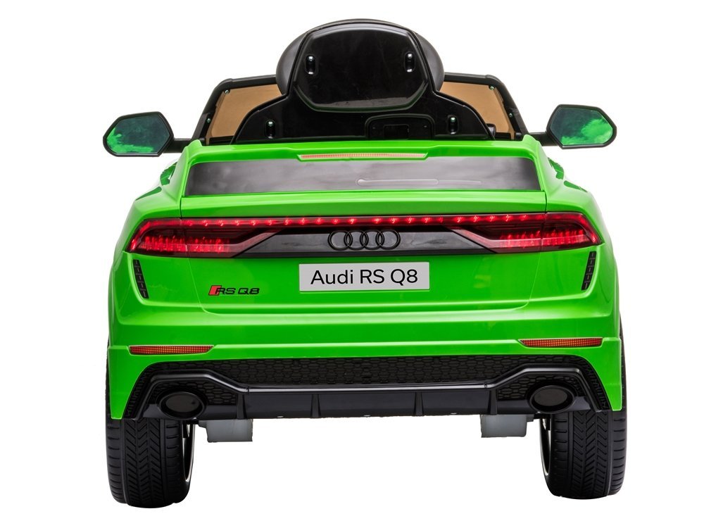 Vienvietīgs elektromobilis Audi RS Q8 Green