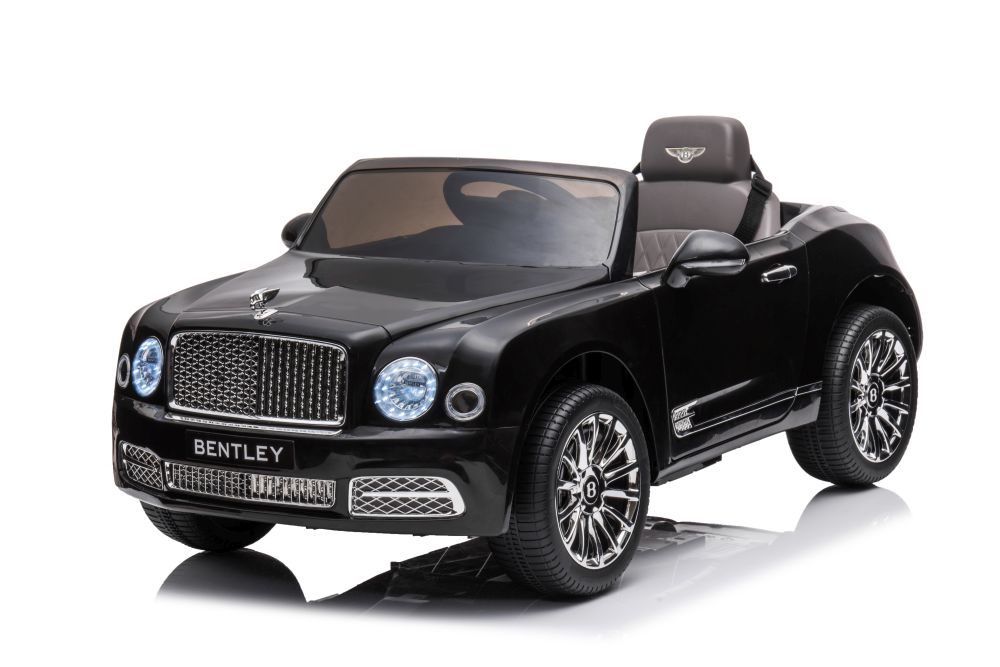 Vienvietīgs elektromobilis Bentley Mulsanne Black