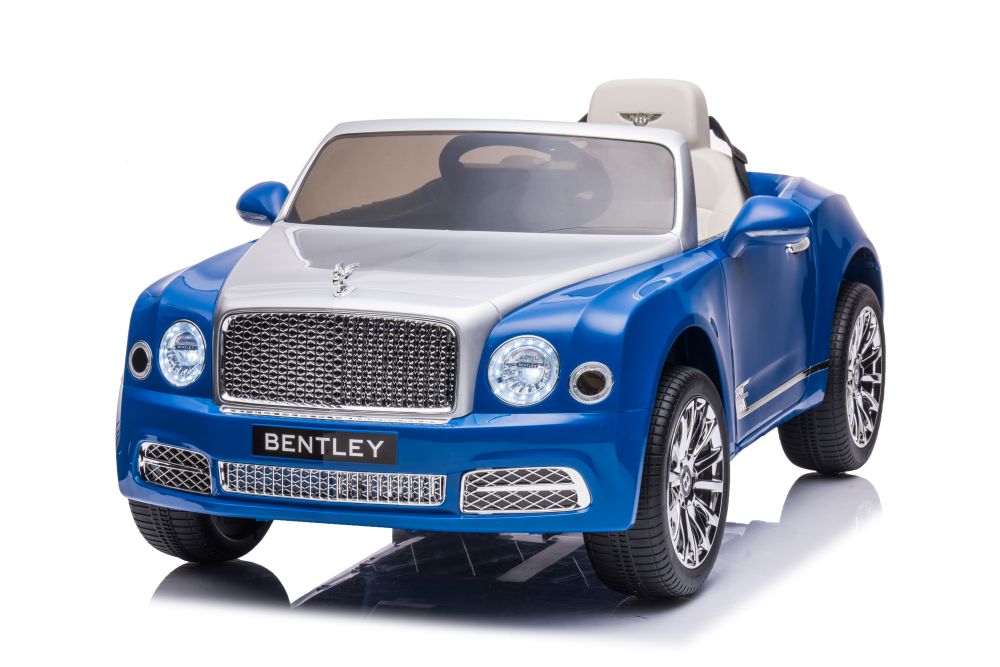 Vienvietīgs elektromobilis Bentley Mulsanne Blue