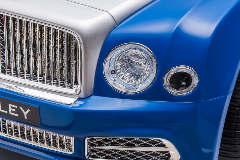 Vienvietīgs elektromobilis Bentley Mulsanne Blue