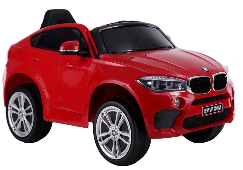 Vienvietīgs elektromobilis BMW X6 Red