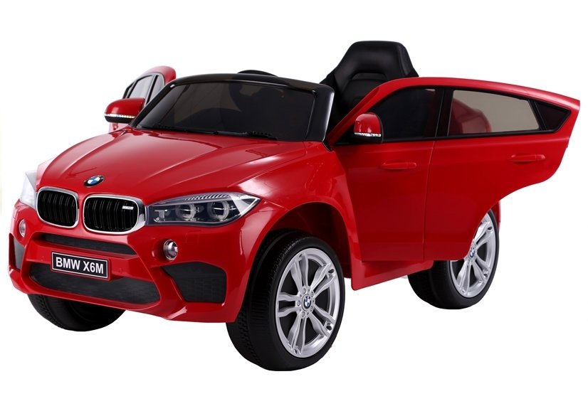 Vienvietīgs elektromobilis BMW X6 Red