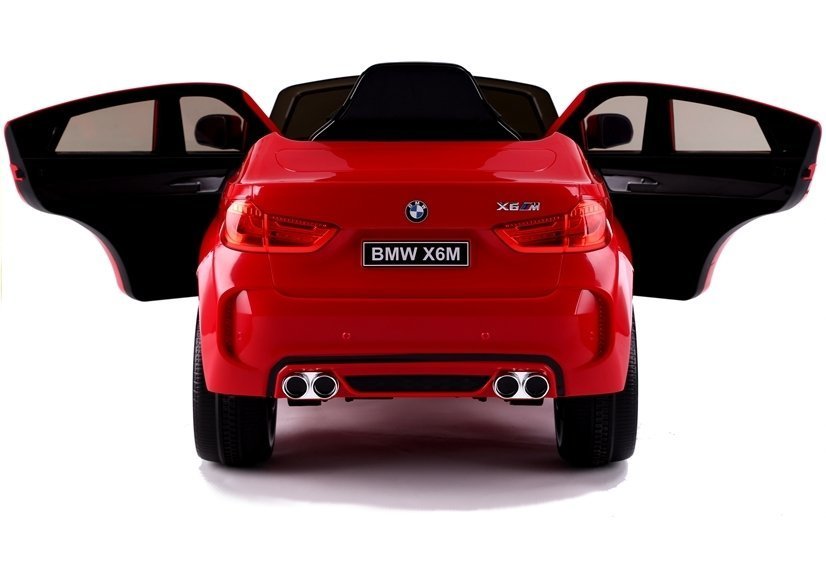 Vienvietīgs elektromobilis BMW X6 Red