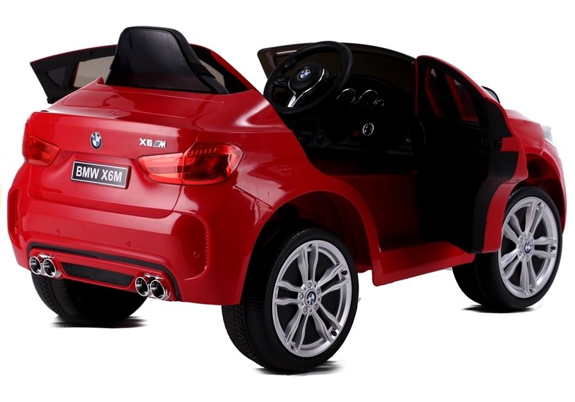 Vienvietīgs elektromobilis BMW X6 Red