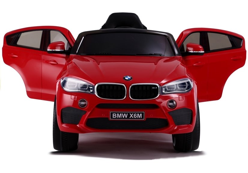 Vienvietīgs elektromobilis BMW X6 Red