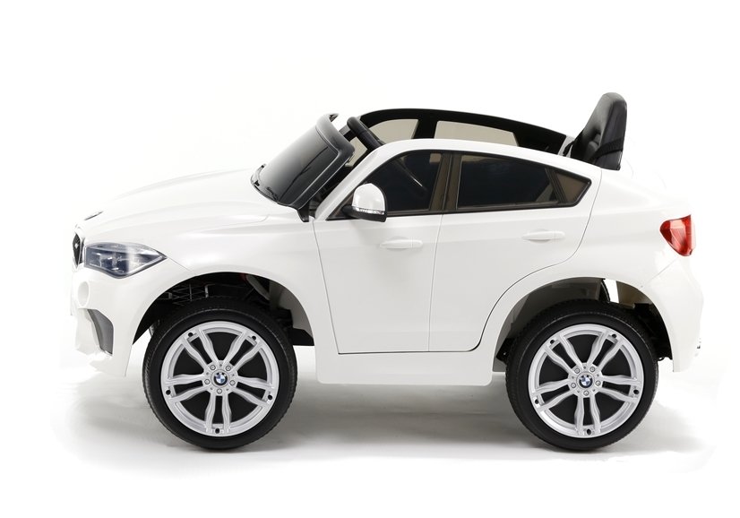 Vienvietīgs elektromobilis BMW X6 White