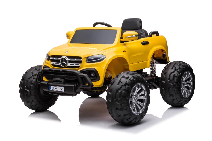 Vienvietīgs elektromobilis DK-MT950 4x4 Gold-Yellow Lacquered