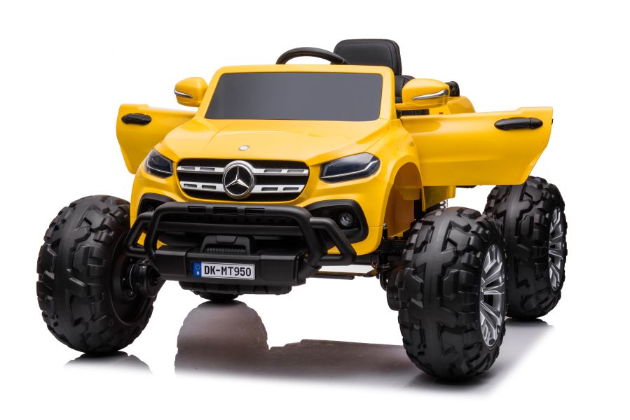 Vienvietīgs elektromobilis DK-MT950 4x4 Gold-Yellow Lacquered