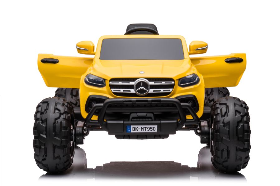 Vienvietīgs elektromobilis DK-MT950 4x4 Gold-Yellow Lacquered