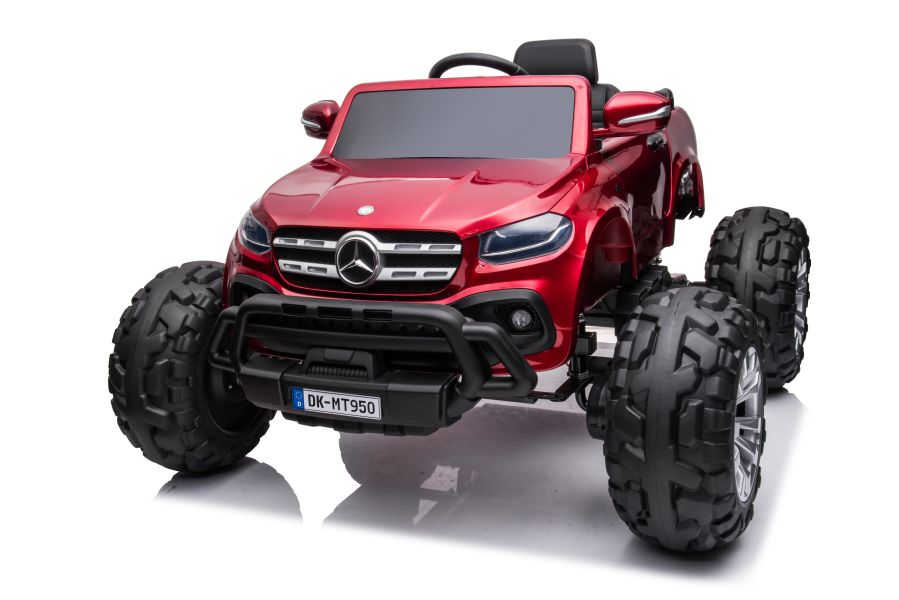 Vienvietīgs elektromobilis DK-MT950 4x4 Red Lacquered