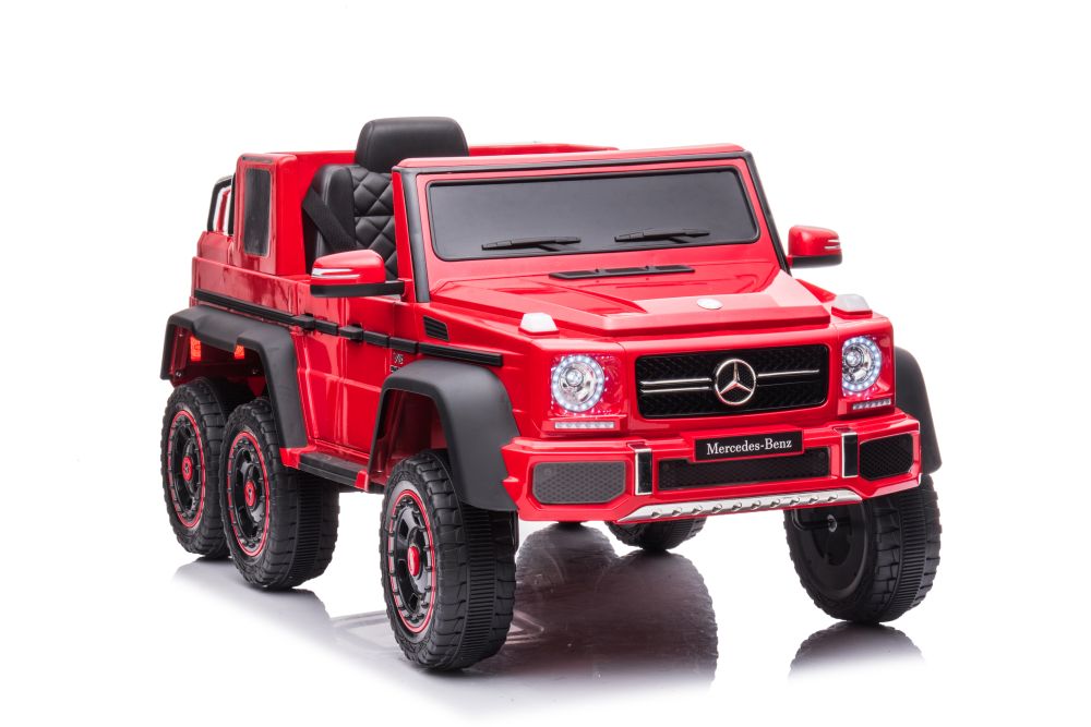 Vienvietīgs elektromobilis Mercedes Benz G63 Red