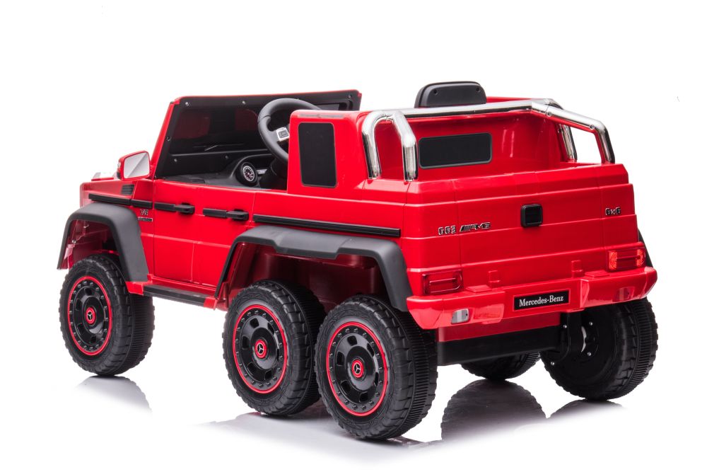 Vienvietīgs elektromobilis Mercedes Benz G63 Red