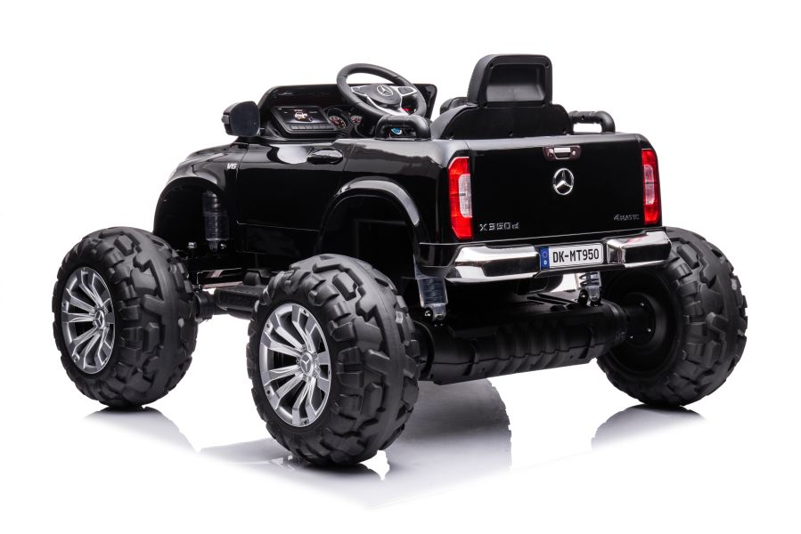 Vienvietīgs elektromobilis Mercedes DK-MT950 4x4 Black Lacquered