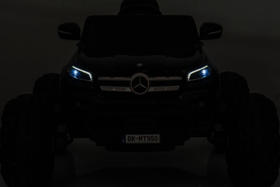 Vienvietīgs elektromobilis Mercedes DK-MT950 4x4 Black Lacquered