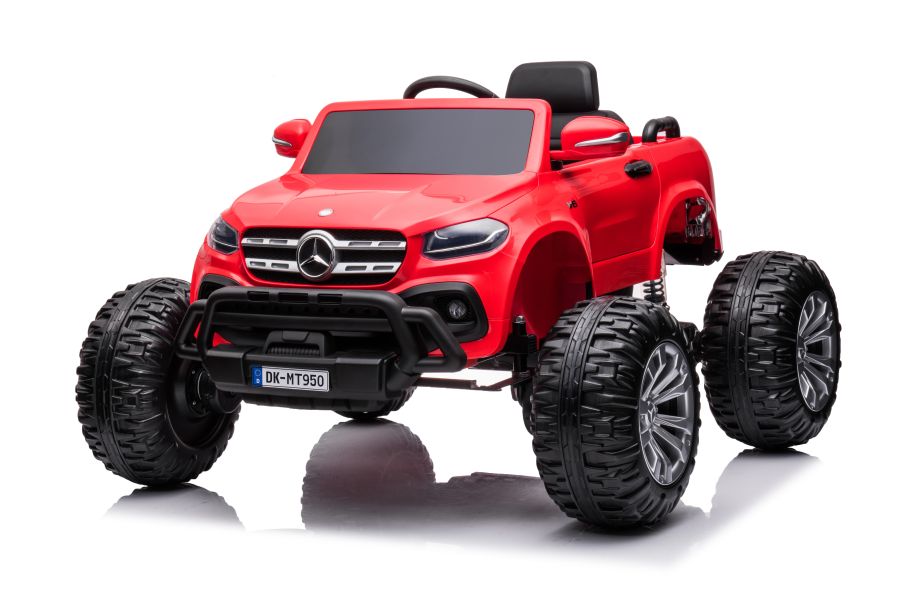 Vienvietīgs elektromobilis Mercedes DK-MT950 4x4 Red