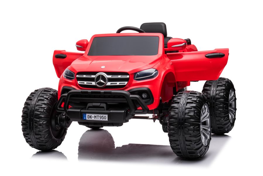 Vienvietīgs elektromobilis Mercedes DK-MT950 4x4 Red