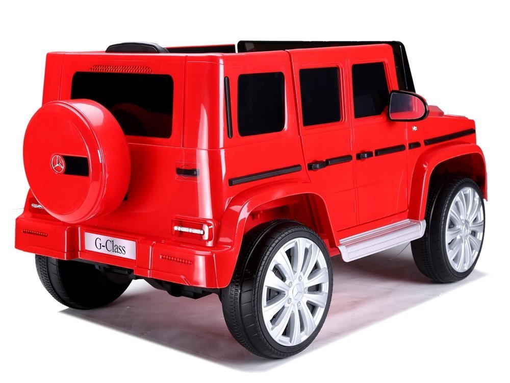 Vienvietīgs elektromobilis Mercedes G500 Red