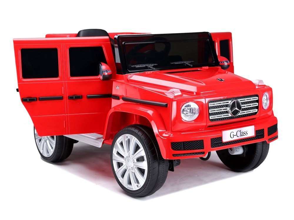 Vienvietīgs elektromobilis Mercedes G500 Red