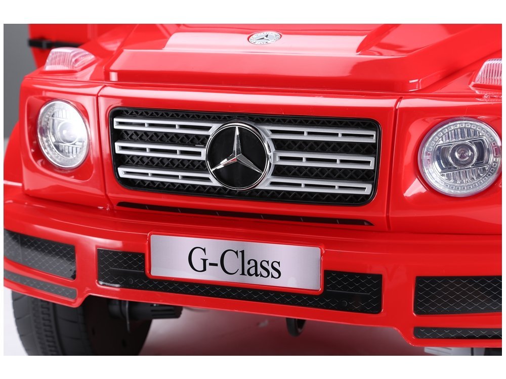 Vienvietīgs elektromobilis Mercedes G500 Red