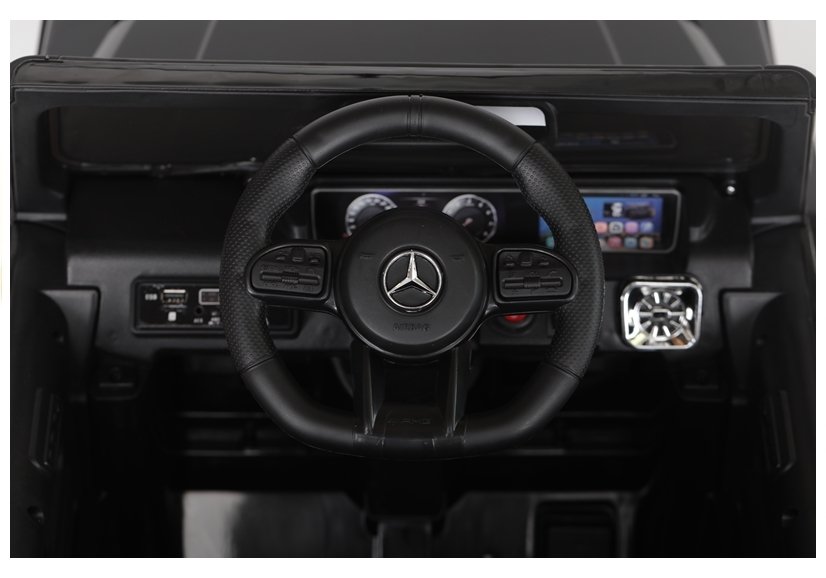 Vienvietīgs elektromobilis Mercedes G63 BBH-0002 Black