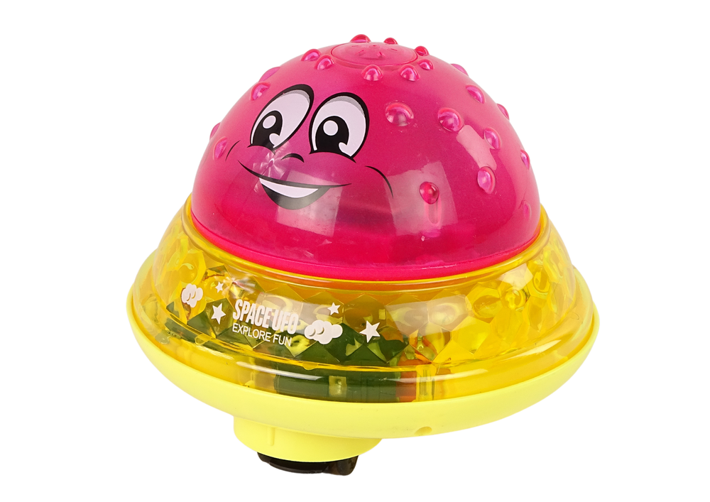 Water Ball UFO Diodes Happy Music Pink