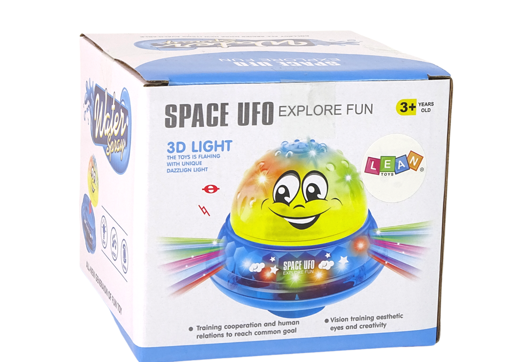 Water Ball UFO Diodes Happy Music Yellow