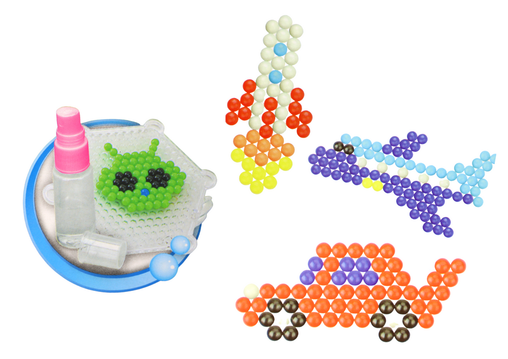 Water Beads Set DIY Magic Beads 8 Colors Means of Transportation