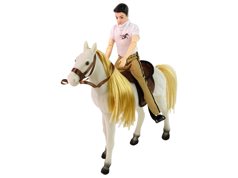 White Horse Doll Figures Accessories