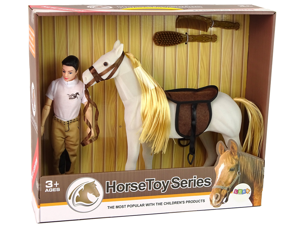 White Horse Doll Figures Accessories